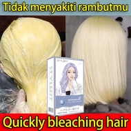 【beli 1 gratis 1】hair color teh susu Coklat muda 230ml hair colour Pewarna Herbal Cat Rambut Ash Bro