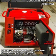 Genset Generator Silent Bensin Honda Oshima 5500 5000 Watt OG 7500 SC