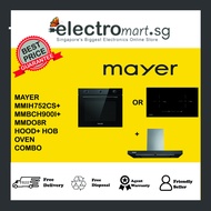 MAYER  MMIH752CS+ MMBCH900I+ MMDO8R HOOD+ HOB OVEN COMBO