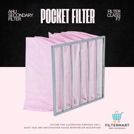 [READY STOCK] POCKET FILTER, SECONDARY AHU FILTER, PINK POCKET FILTER F7