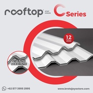 Atap uPVC Rooftop C Series C-Series 6 Meter Rumah Gedung Ruko Alderon Rooftuff Halodeck Solartuff P