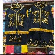 Kindergarten & elementary school dayak traditional clothes // dayak clothes // kalimantan traditiona
