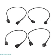 amonoy 2pcs ARGB Extension Cable For DEEPCOOL Lian Li ARGB Connectors Adapter Cable