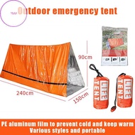 yiyi 2 Person Emergency Tent Casa Waterproof Camping Travel Pergola Family Campaign House Tourist Te
