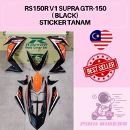 Coverset RS150R V1 Supra GTR-150 (10)  Bodyset (Sticker Tanam)