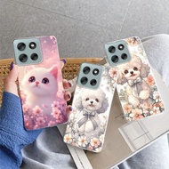For Moto G56 /Moto G86 5G Case Flower Butterfly Marble Print Pattern Phone Casing For Motorola MotoG