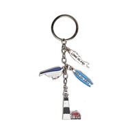 GANTUNGAN Fire Island & Long Island key chain souvenirs from the USA United States
