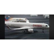 Swiss a320neo airplane paper model