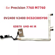 LCD Cable Screen DisplayPort Cable Replacement for Dell Precision 7760 M7760 4K  0.4 IR DC02C00SY00