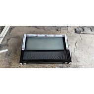 BV 40x60 KAWAT LUAR BOVEN KACA ZIG ZAG VENTILASI BOUVENLI +KAWAT NYAMUK FREE PAKING KAYU VENTILASI K