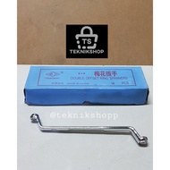 KUNCI RING 8 X 9 / DOUBLE OFFSET RING SPANNERS 8MM 9MM / KUNCI RING 8X9