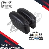 TERLARIS SIDE BOX SIDE BAG BOKS BRACKET RACK TAS SAMPING PANNIER MERION TOURING EDITION MOTOR UNIVER
