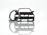 BlackStuff Carbon Fibre Keyring Compatible with Octavia MK1 1U VRS 1996-2010 BS-677