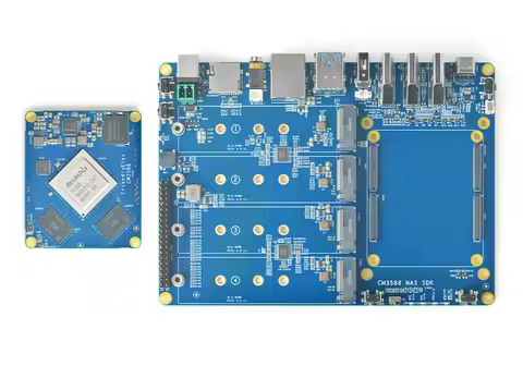 CM3588-NAS 2.5G,RK3588,4xPCIe3.0 4K/8K,NVME SSD