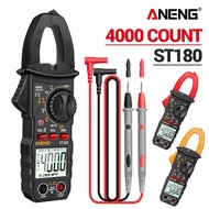 ANENG St180 4000 Counts Digital Ac Current Meter 400 A อุปกรณ์มัลติมิเตอร์ดิจิตอลพร้อมไฟแบ็คไลท์สําห