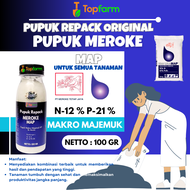 Pupuk Meroke Map 1 Kg / Pupuk Meroke Map 500 Gram / Pupuk Daun Meroke Map / Pupuk Meroke Map / Pupuk