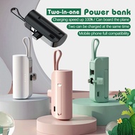 🚚SG Local Seller🚚5000mAh Mini Power Bank Fast Charging 5000mAh Portable Charger Small Lightweight Powerbank