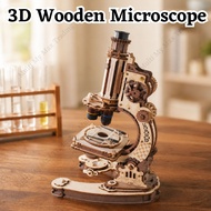 Robotime ROKR 3D DIY Microscope Puzzle Valentine Birthday Gift Present 立体拼图 ST005