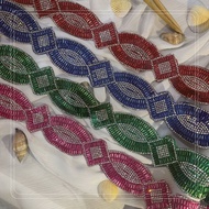 Indian Lace Sequins Diamond Lace/