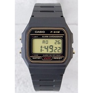 แท้ 100% Casio Vintage F91W F94W F-91W  F-94W series ประกัน 2 ปีเต็ม)