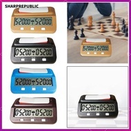 [Sharprepublic] Chess Timer, Professional Competition Chess Clock, Count Up Down Timer for Chinese C