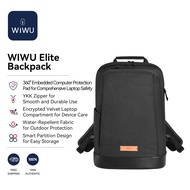 WIWU Elite Backpack 15.6" กระเป๋าแล็ปท็อปกระเป๋าเป้สะพายหลังธุรกิจ Water-Repellent YKK Zipper Multi-