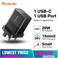 Mcdodo Charger Type C Fast Charging 20W PD Charger USB Kepala Charger Mcdodo Fast Charger Adapter Pl