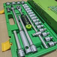 Tekiro 24 Pcs Socket Set 8 - 32 Mm Plastic Box