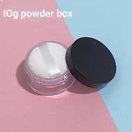 8g-10g Portable Loose Powder Box Loose Powder Box Fixing Makeup Empty Box with Puff Cosmetics Packin