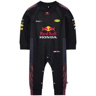 F1 Enthusiast Racing Children Crawling Costume Jumpsuit For And Spring Summer