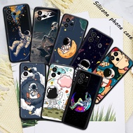 Samsung Galaxy J4 J6 J8 2018 J4 J6 Plus or J4 J6 Prime 245K Astronaut Space Soft Silicone Phone Case