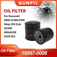 16097-0552 16097-0008  16097-0002 16097-0004  OIL FILTER for Kawasaki  Z800 Z1000 Z900  Ninja 250  Z