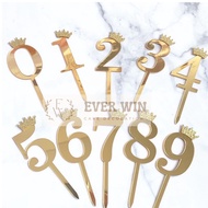 Acylic Topper for cake decoration