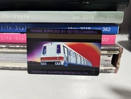 香港地鐵紀念車票一張