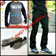 Long BLACKHAWK Pants Package+Long TACTICAL T-Shirt+511Th Belt