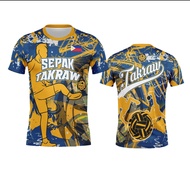 Sepak takraw t shirt for men and women Full sublimation takraw jersey Outdoor team sports shirt