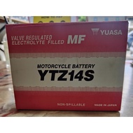 yuasa motorcyc battery YTZ14S