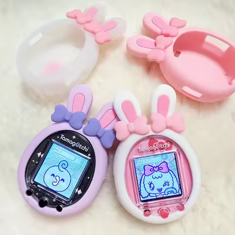 Kawaii Tamagotchi Smart Exclusive Protective Cover Soft Rabbit Silicone Waterproof And Anti Drop Sof