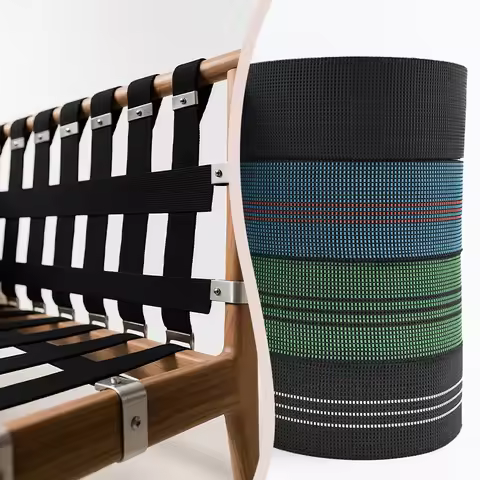 5M Width Elastic Band 43/50/70mm Pants Belt Elasticity Rubber Bands Sofa Backrest Stretch Webbing Ta