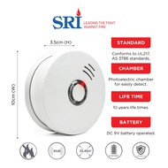 SRI Photoelectric Smoke Alarm Smoke Detector