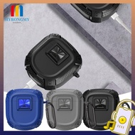 MYRONGMY Bluetooth Earphone Protector, Lock Catch Carbon Fiber Wireless Earbuds ,  Shockproof Waterproof Headphone Shell for Bose QuietComfort Earbuds II Travel