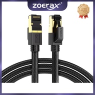 Zoerax RJ45 Cat8 Heavy-Duty High-Speed Ethernet Cable (10M/15M/20M/30M)