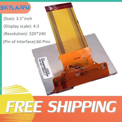 3.5''Inch Complete LCD Screen For LTV350QV-F06 LTV350QV-F09 LTV350QV-FOE LCD Display Screen Panel Re