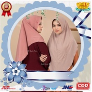 AR 664 HIJAB PLAIN INSTANT HIJAB BY HIJAB AR RAFI ORIGINAL ZETAHIJAB