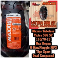 Jual 110 70-13 Ban Maxxis Victra - Ban Depan NMAX Ring 13 Tubeless