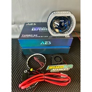 Bi-laser Biled Projector AES Turbo SE Experience V2 2.5 Inch Version 2 Double Emitter Lampu LED Moto