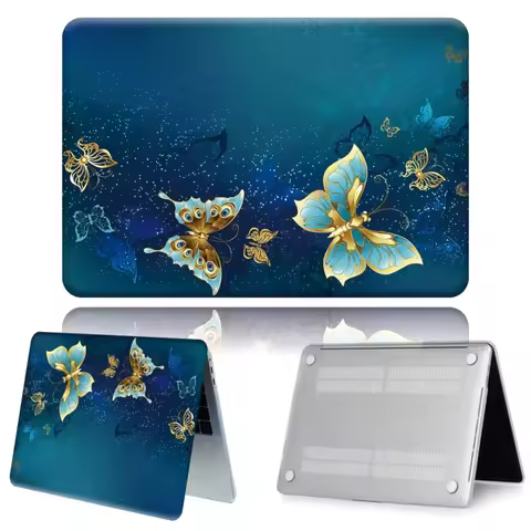 Laptop Cover for Apple Macbook Pro 13 A2338 M1 2020 A2251 A2289 A2159 A1425/Pro 15 A1398 Plastic Har