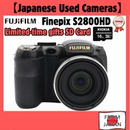 FUJIFILM FinePix Digital Camera S2800HD Black F FX-S2800HD 14 Megapixels Optical 18x Zoom Wide Angle