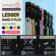 Ledger Nano S Plus - Authentic Hardware Crypto Cold Wallet  Supports BTC ETH USDT & 5000+ Tokens