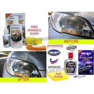 WAXCO Car Headlight Restoration &amp; Treatment Polish Liquid Durable Car Lens Repair Headlamp Scratch Pengilat Lampu Kereta